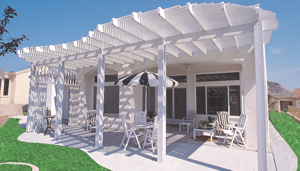 Aluminum Shade Arbors